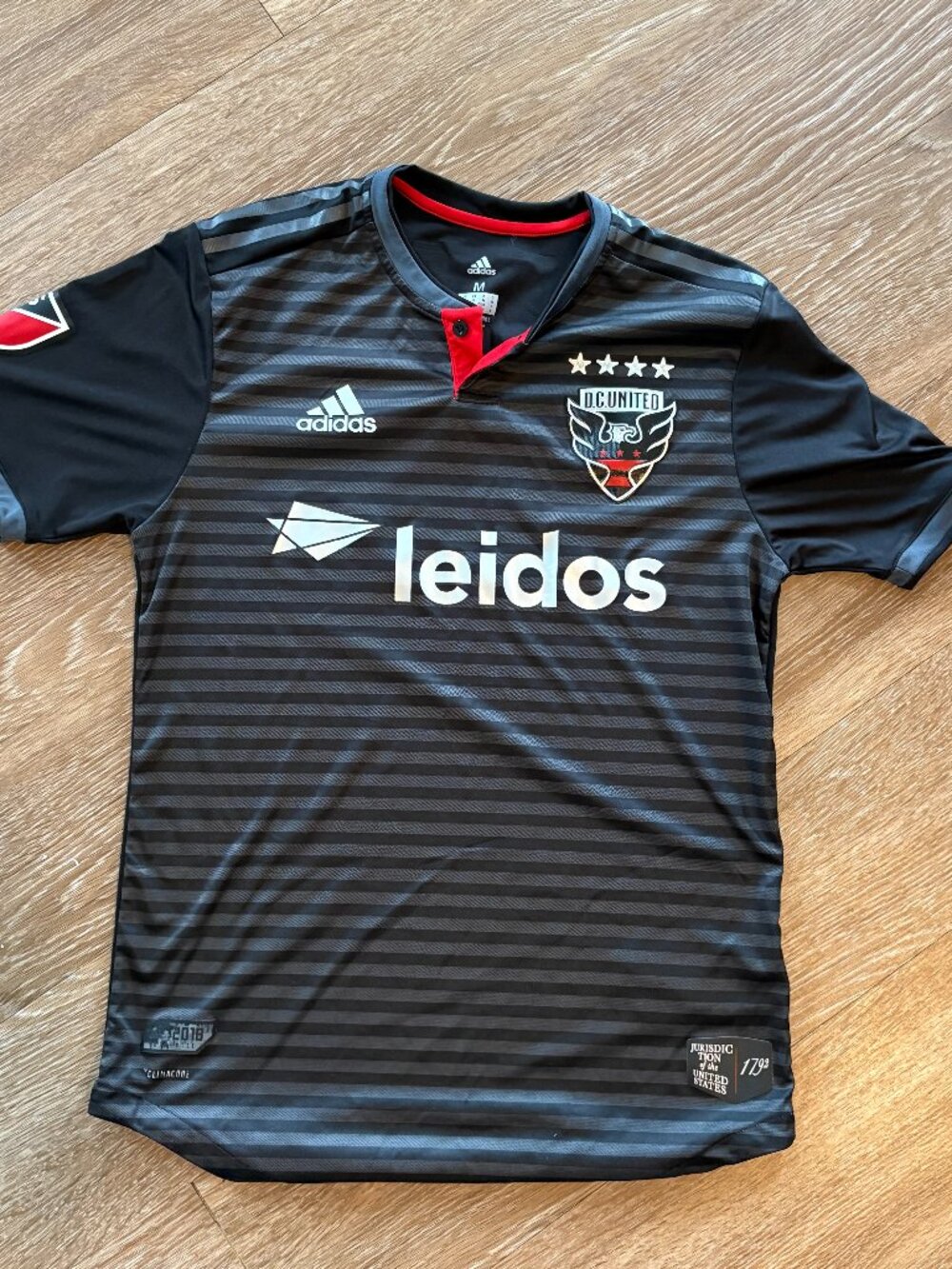 Adidas D.C. United 2018 Primary MLS Soccer Jersey